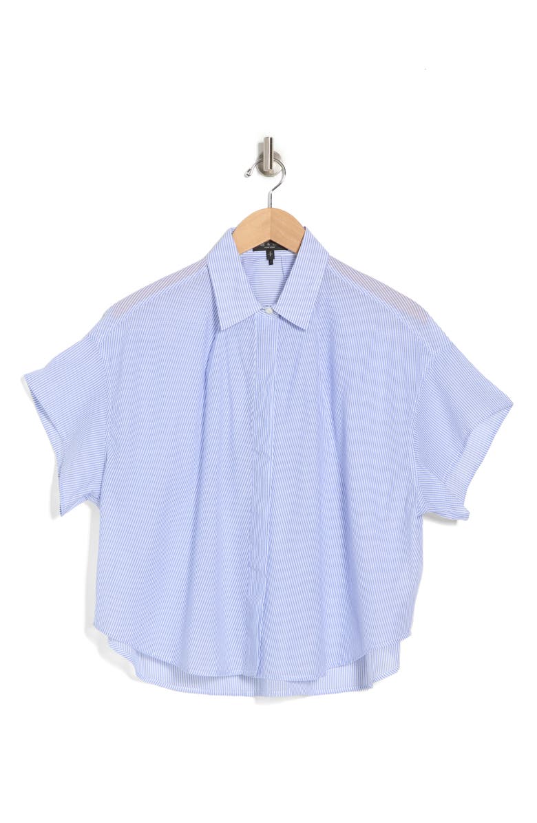 rag & bone Martha Cotton Button-Up Shirt, Alternate, color,