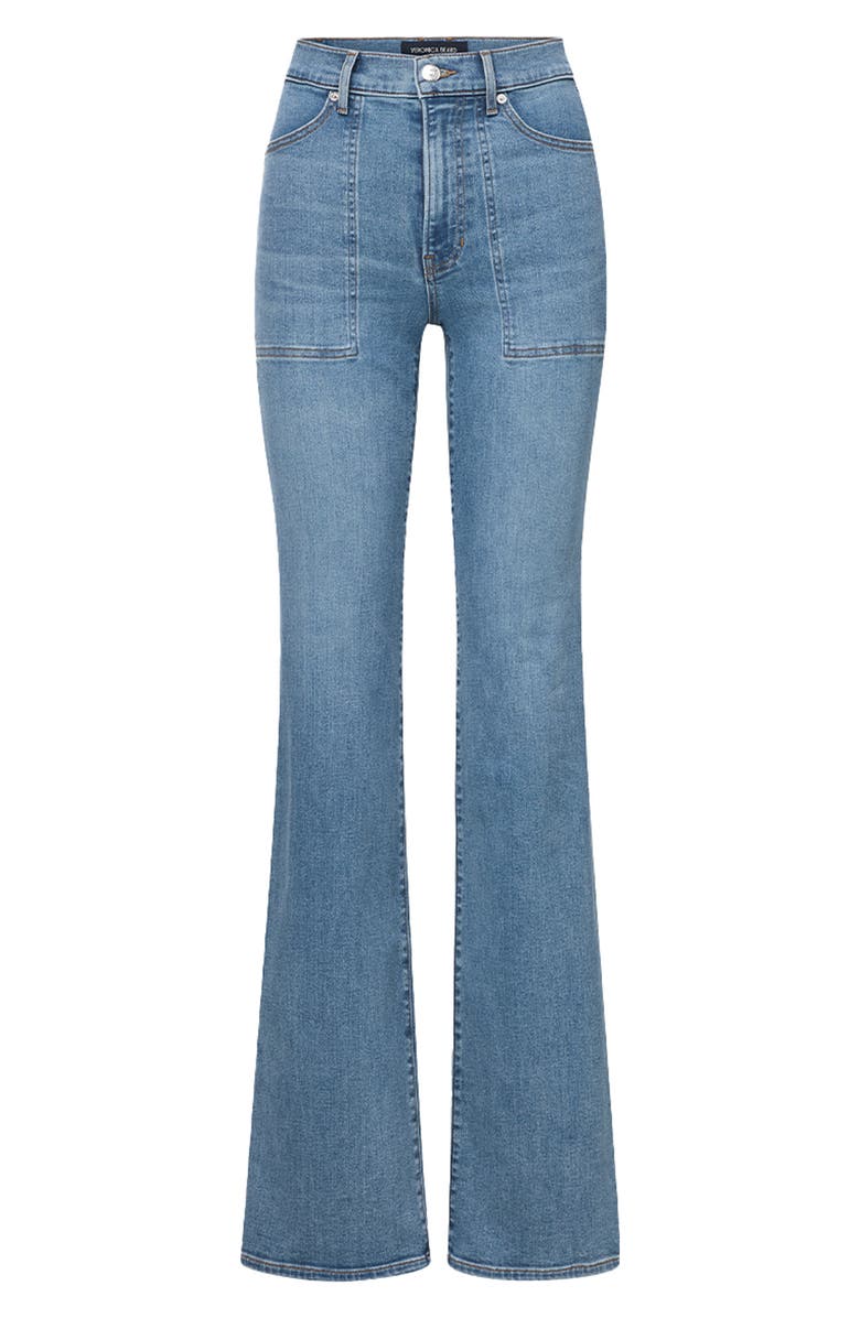 Veronica Beard Crosbie Wide Leg Jeans, Alternate, color, 