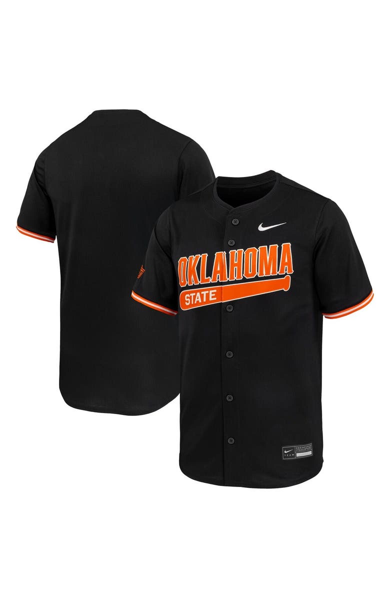Nike Men's Nike Black Oklahoma State Cowboys Limited Baseball Jersey, Main, color, Black