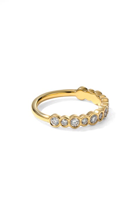 Bubbly Diamond Ring