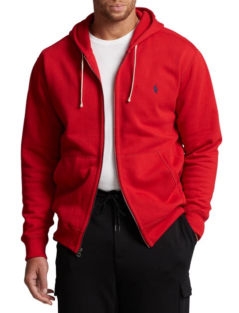 Big & Tall Fleece Zip-Front Hoodie