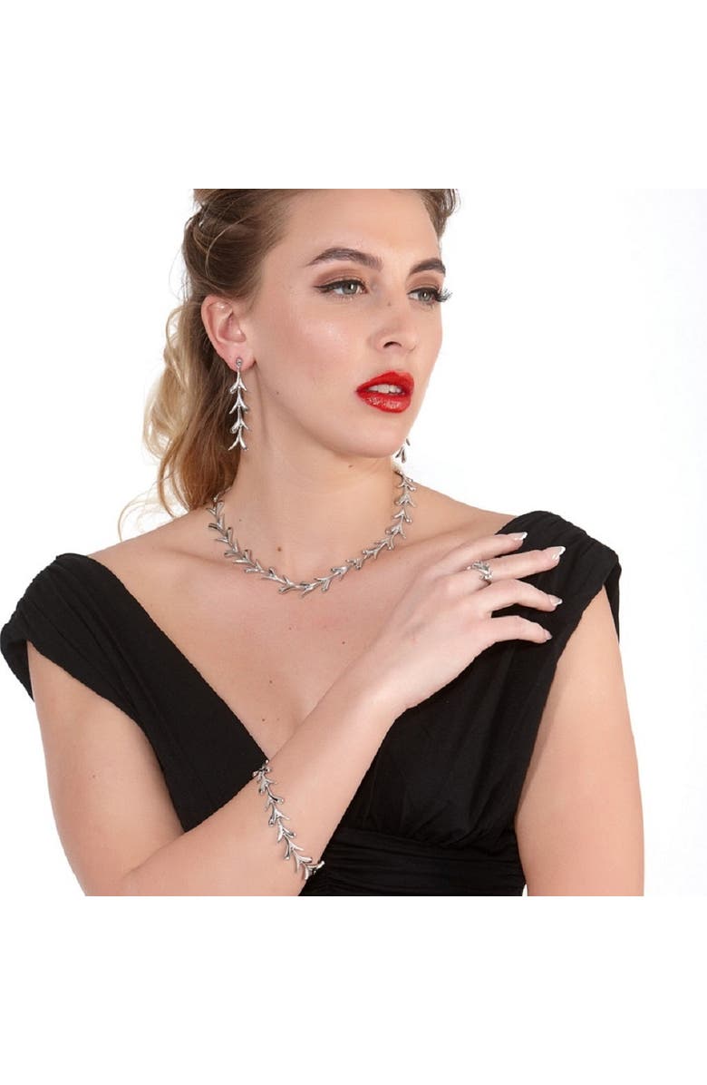 Lucy Quartermaine Sycamore Necklace, Alternate, color, Sterling Silver