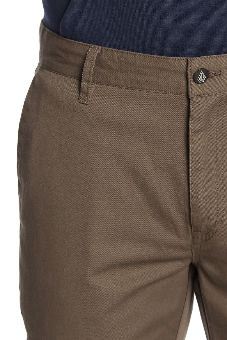 Vmonty Straight Leg Stretch Chinos, Alternate, color, MUSHROOM