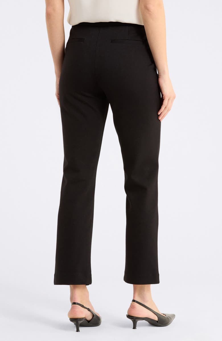 NORDSTROM RACK Essential Ponte Pants, Alternate, color, Black