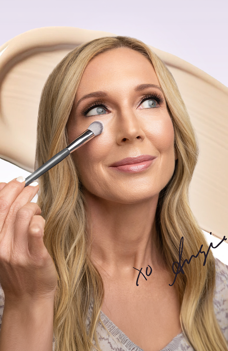 BK Beauty Angie Hot & Flashy A506 Concealer Brush, Alternate, color, Grey