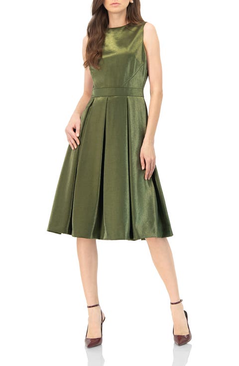 Sleeveless A-Line Dress