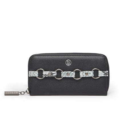 Ellen Vegan Zip Around Wallet