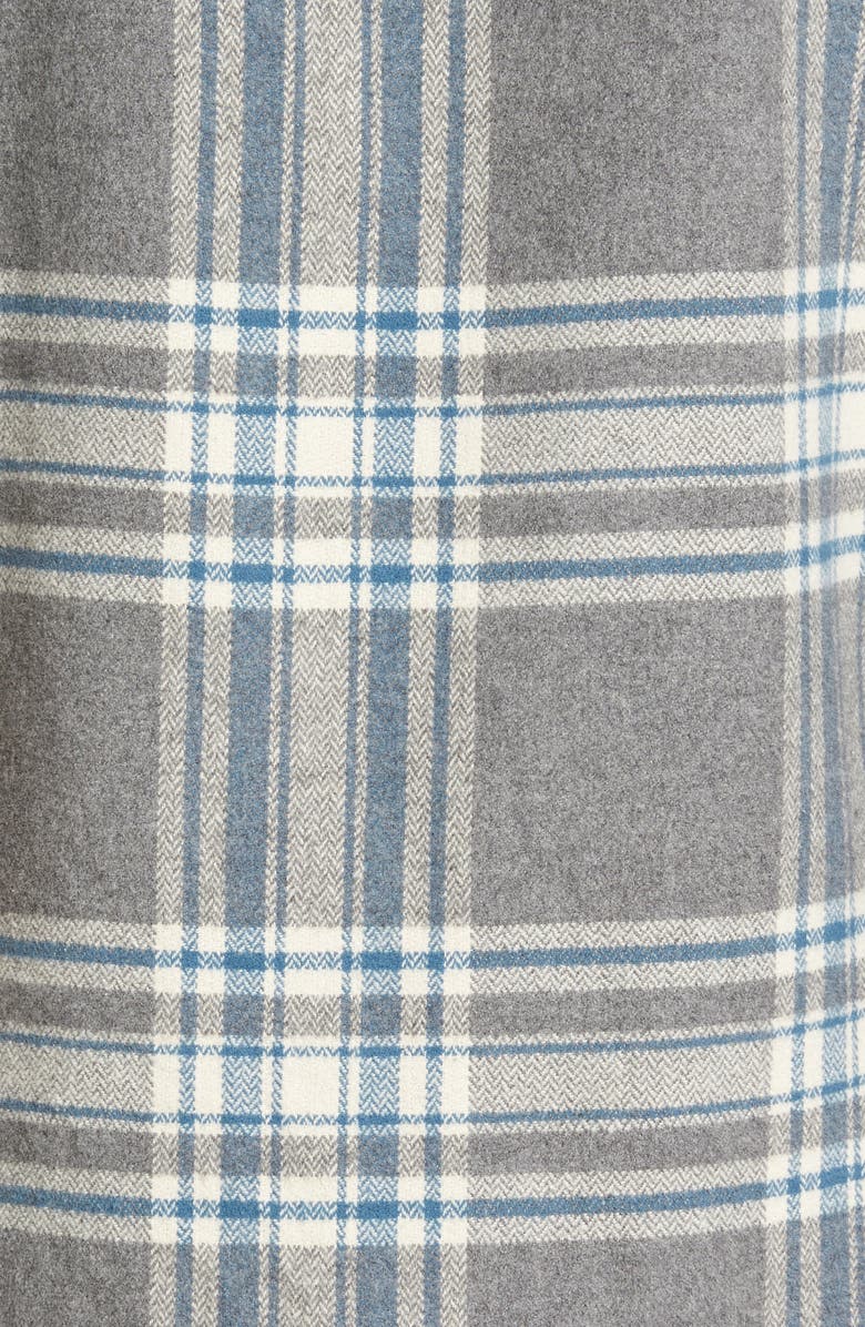 Jeremiah Marin Herringbone Plaid Flannel Shirt, Alternate, color,