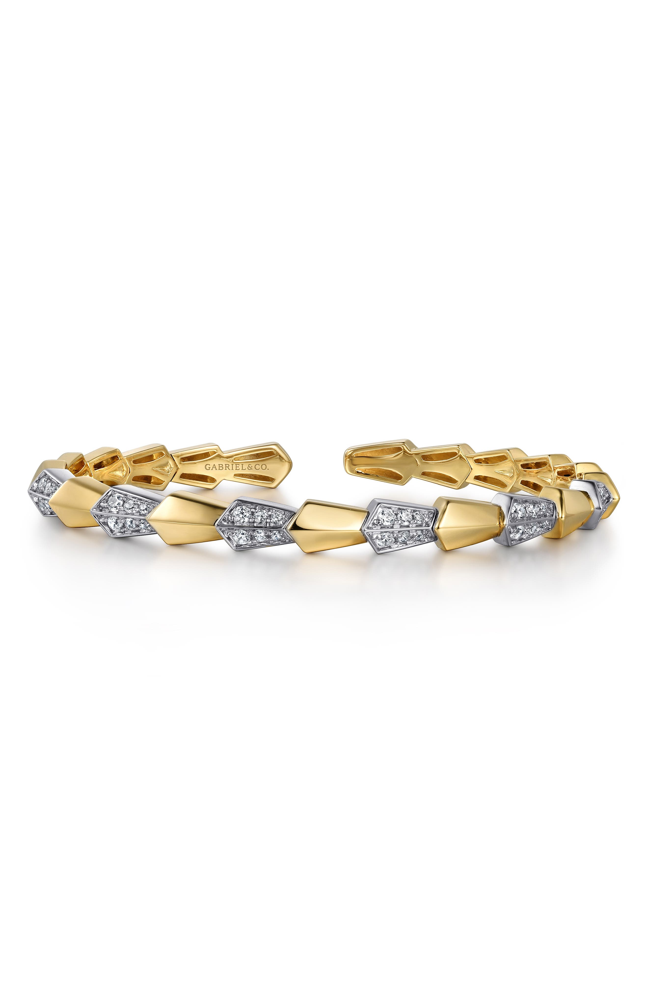 selected 14K YELLOW/ WHITE GOLD