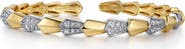 Gabriel & Co. 14K Gold & Diamond Cuff Bracelet
