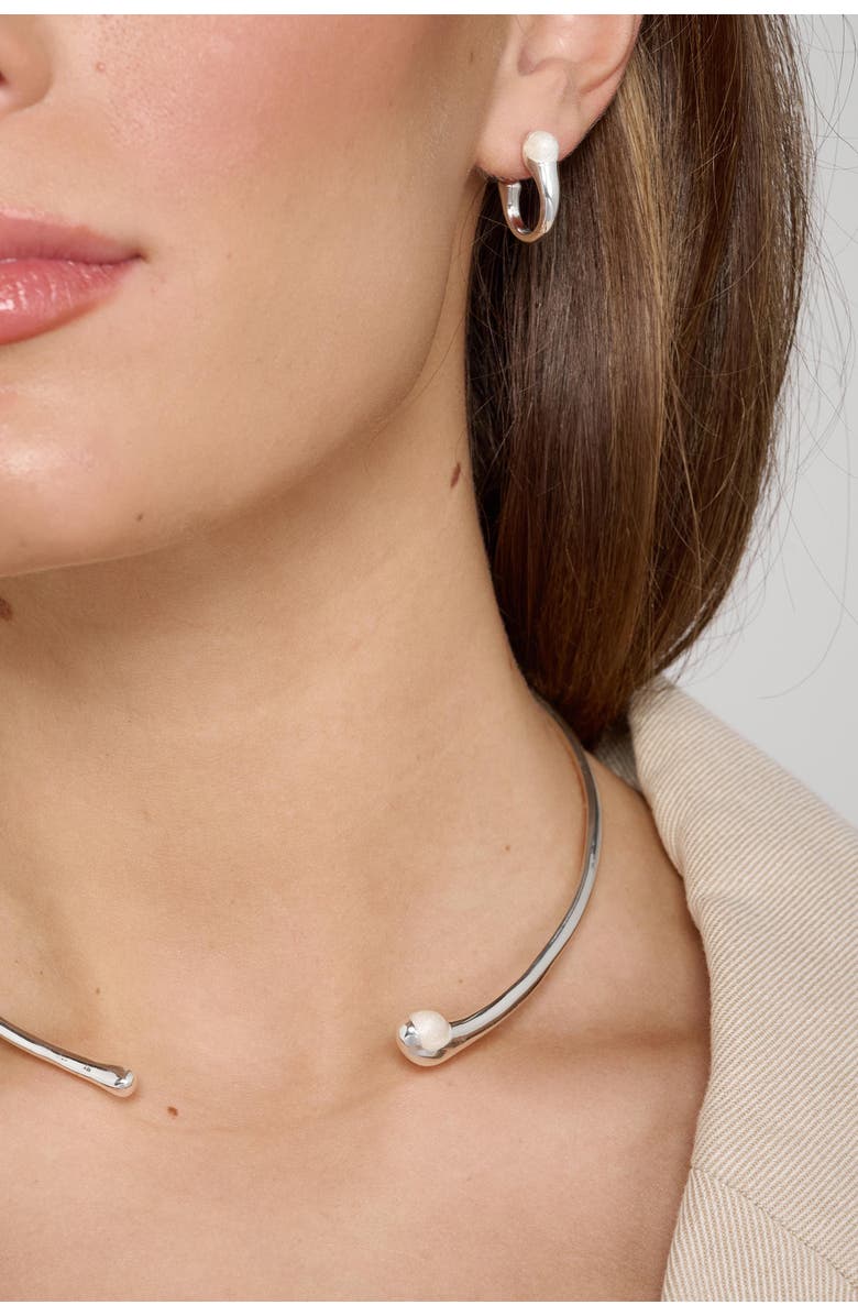 TUTTI Oceanic Necklace, Alternate, color, Silver