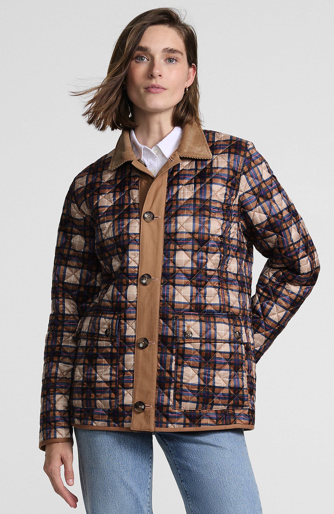 Orange Ginger/Plaid