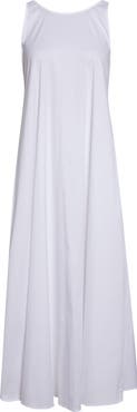 Max Mara Cotton Blend Stretch Poplin Sundress