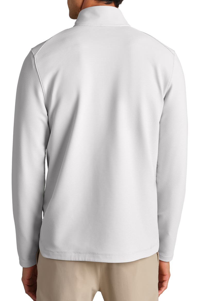 Covert Rib Quarter Zip Pullover, Alternate, color, WHISPER GRAY