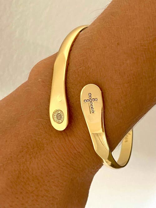 Hollywood Sensation Cross Bracelets In Silver