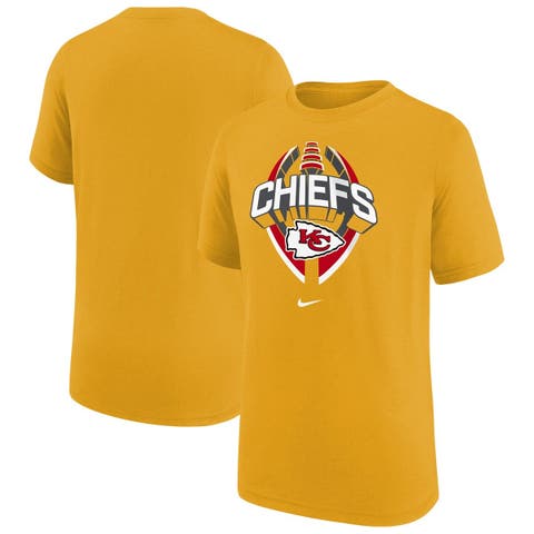 Youth Nike Gold Kansas City Chiefs Icon Legend T-Shirt