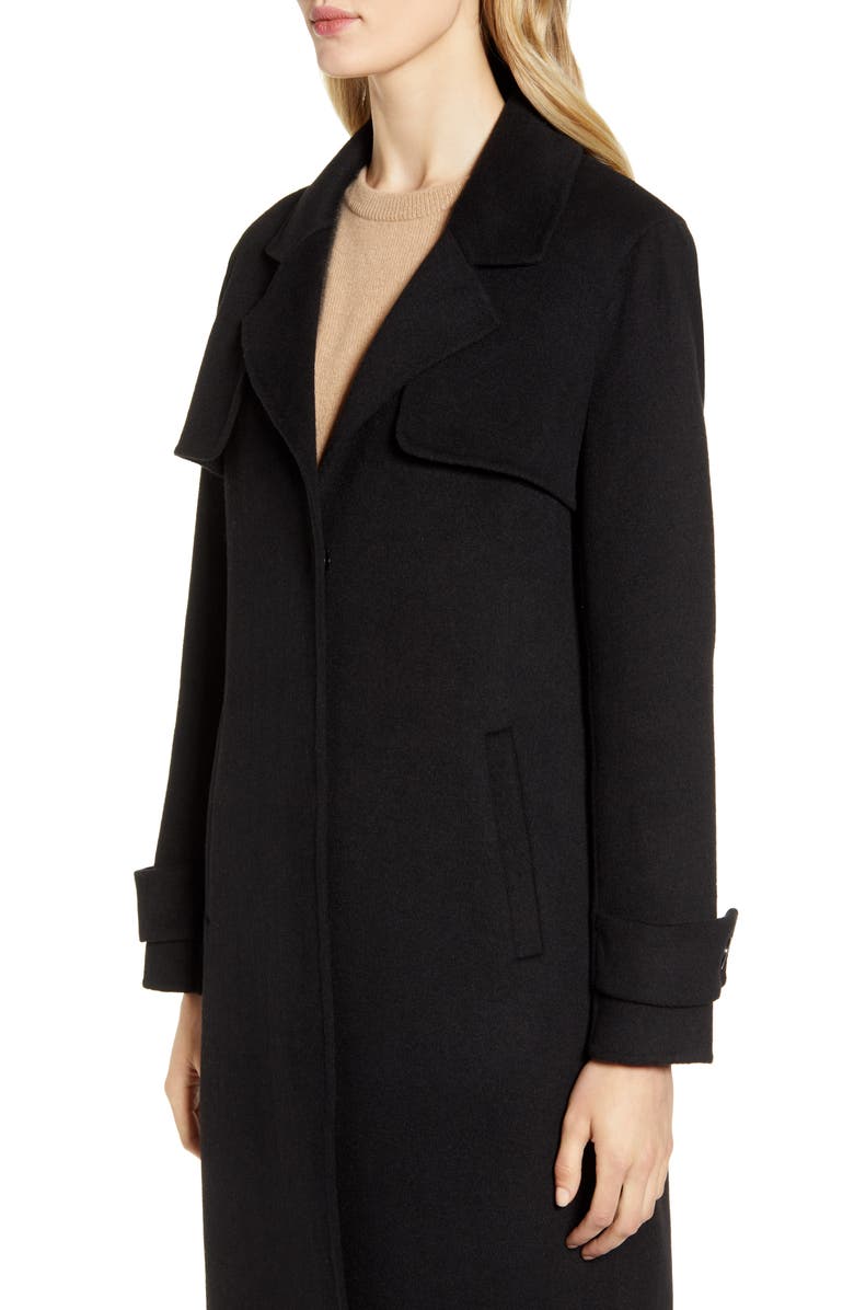 Kenneth Cole New York Double Face Wool Blend Coat, Alternate, color,