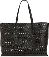 Alaïa Mina 44 Perforated Leather Tote