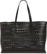 Alaïa Mina 44 Perforated Leather Tote