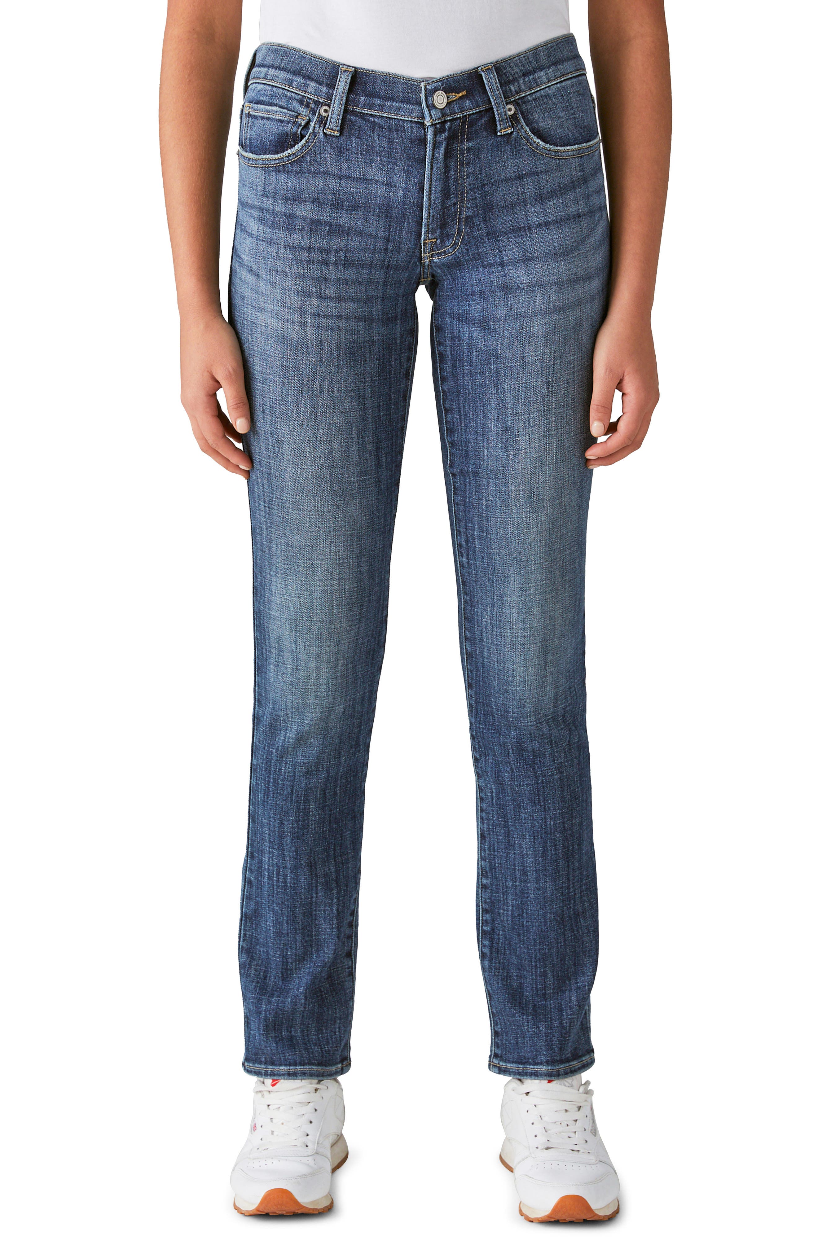Lucky Brand Sweet Straight Leg Jeans