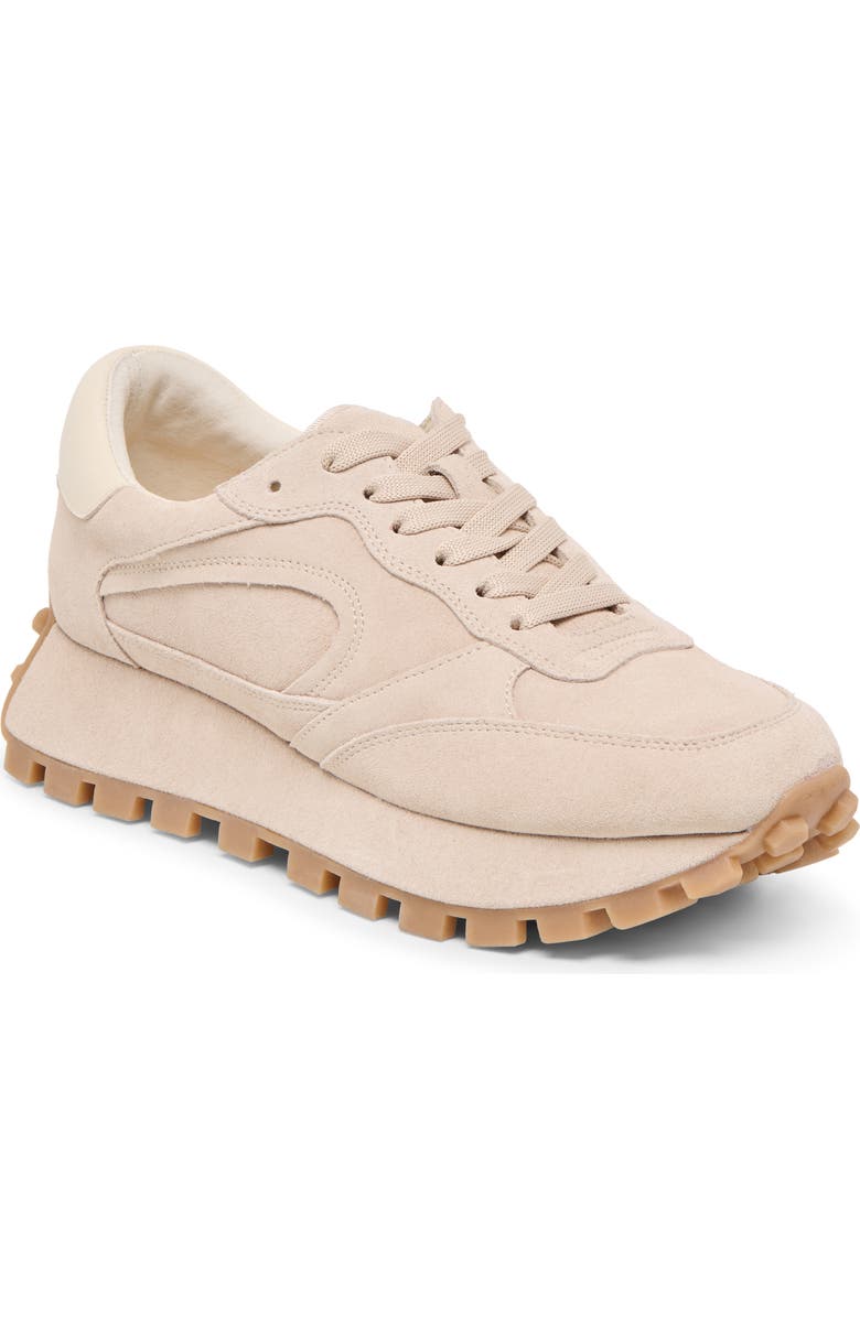 Dolce Vita Tricia Sneaker, Main, color, Light Taupe Suede