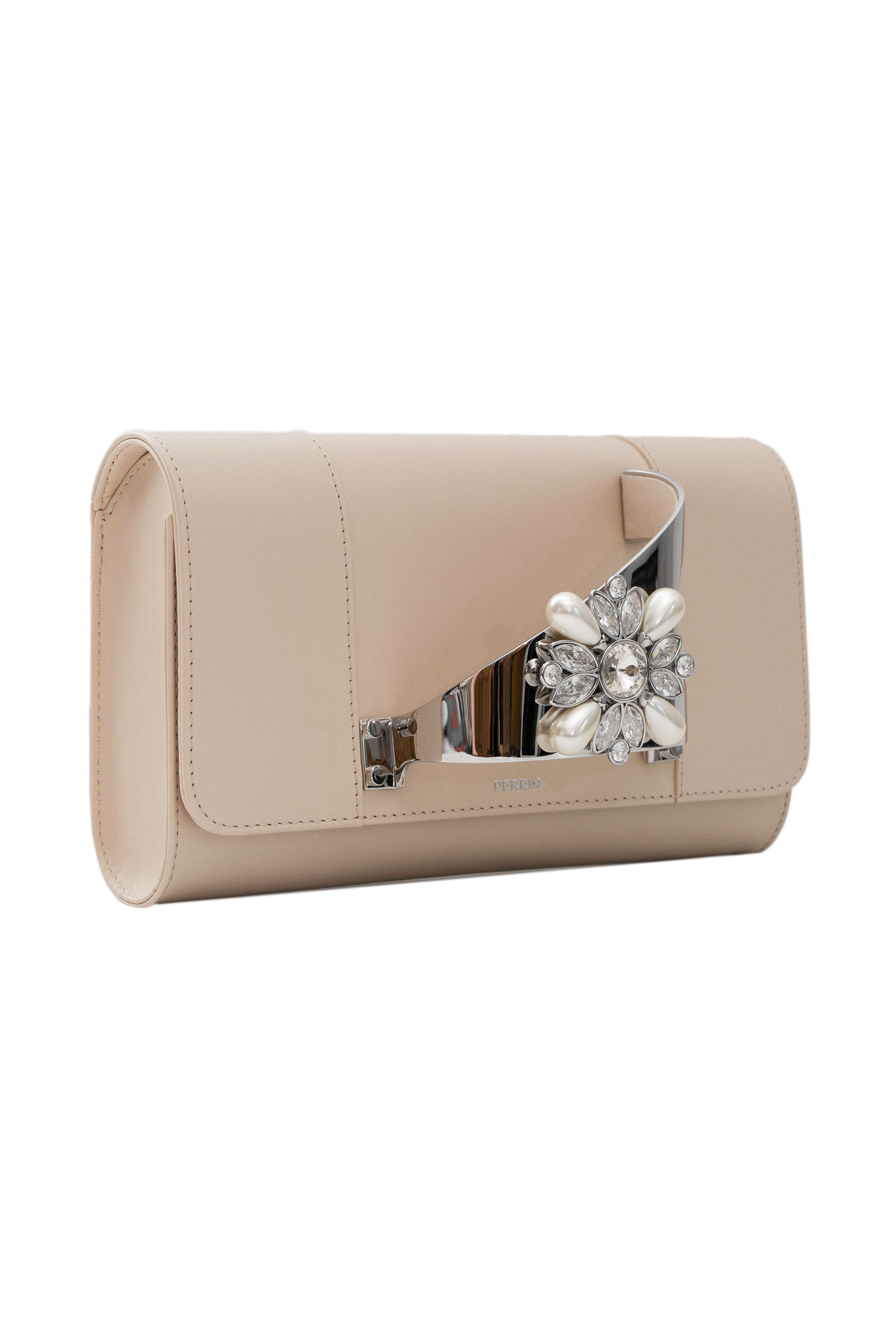 L'Eiffel Clutch Bijoux, Alternate, color, CRÈME