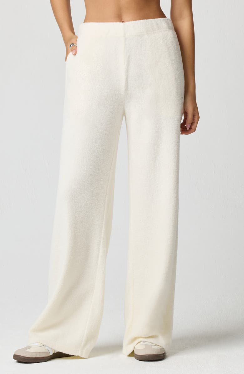 Florence by Mills Supersoft Wide Leg Pants, Main, color, Jet Stream