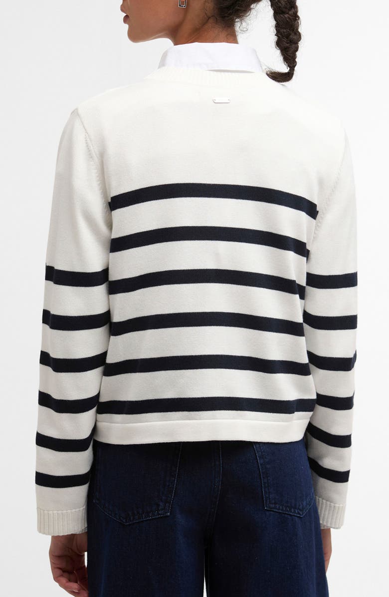 Barbour Fern Stripe Sweater, Alternate, color,