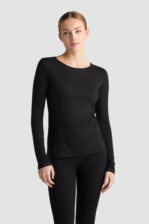 Celon Fitted Long Sleeve Jersey Top