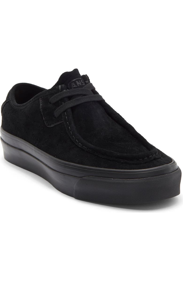 Vans LX Carver Low Leather Sneaker, Main, color, Black/Black
