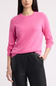 Nordstrom Cashmere Crewneck Sweater