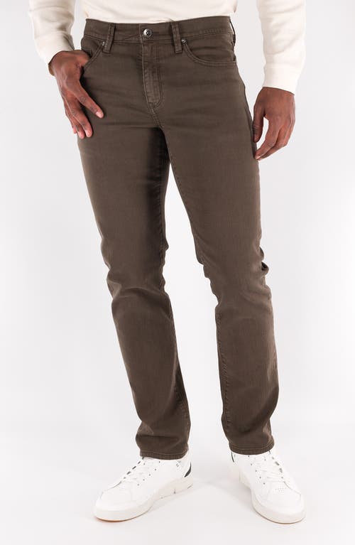 Devil-dog Dungarees Slim Fit Jeans In Brown