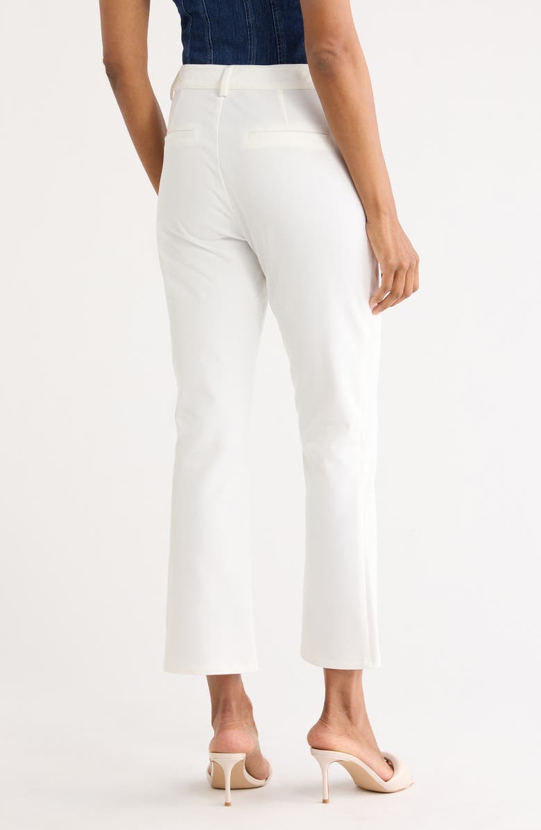 L'AGENCE Ketra Baby Bootcut Pants, Alternate, color, White