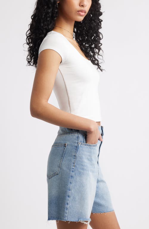 BP. BP. SQUARE NECK BABY TEE 