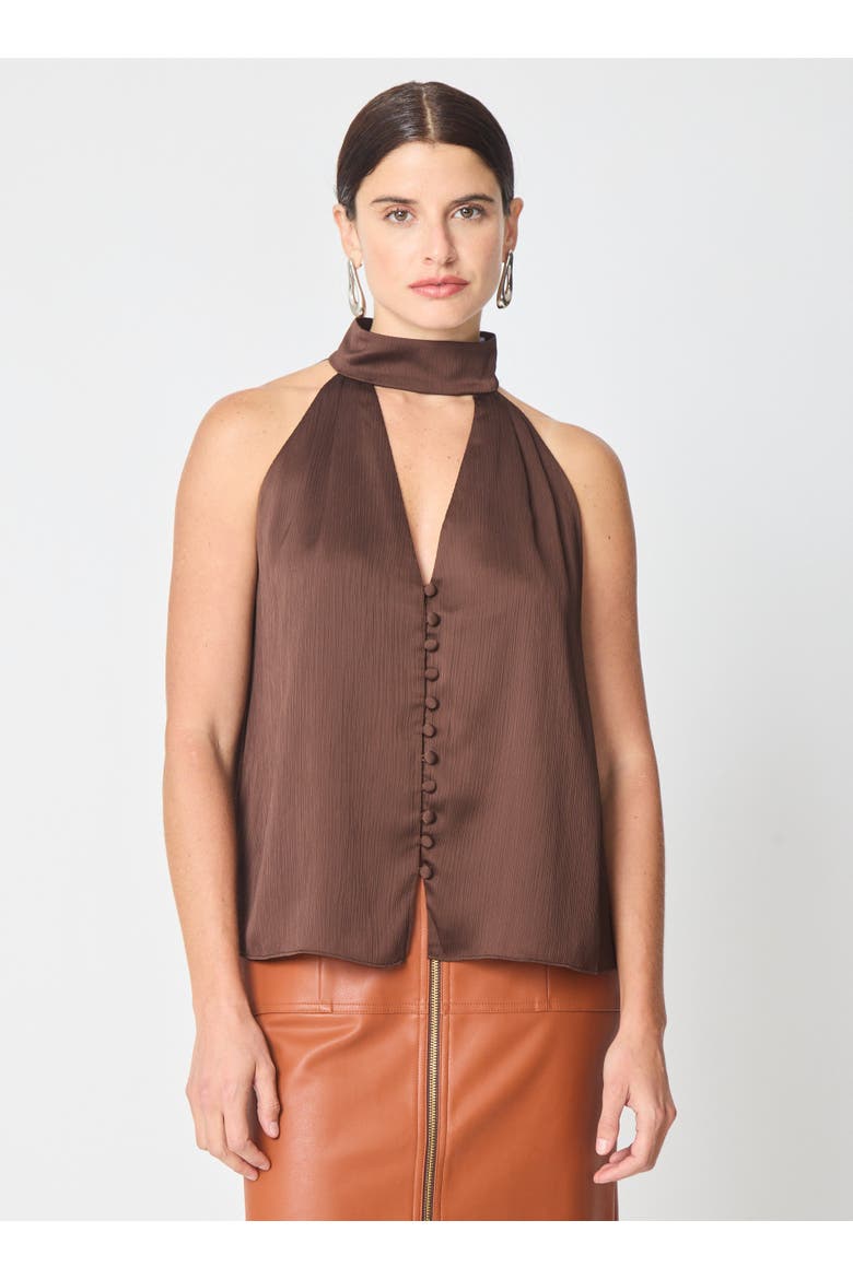 Wynna Blouse, Main, color, Brown