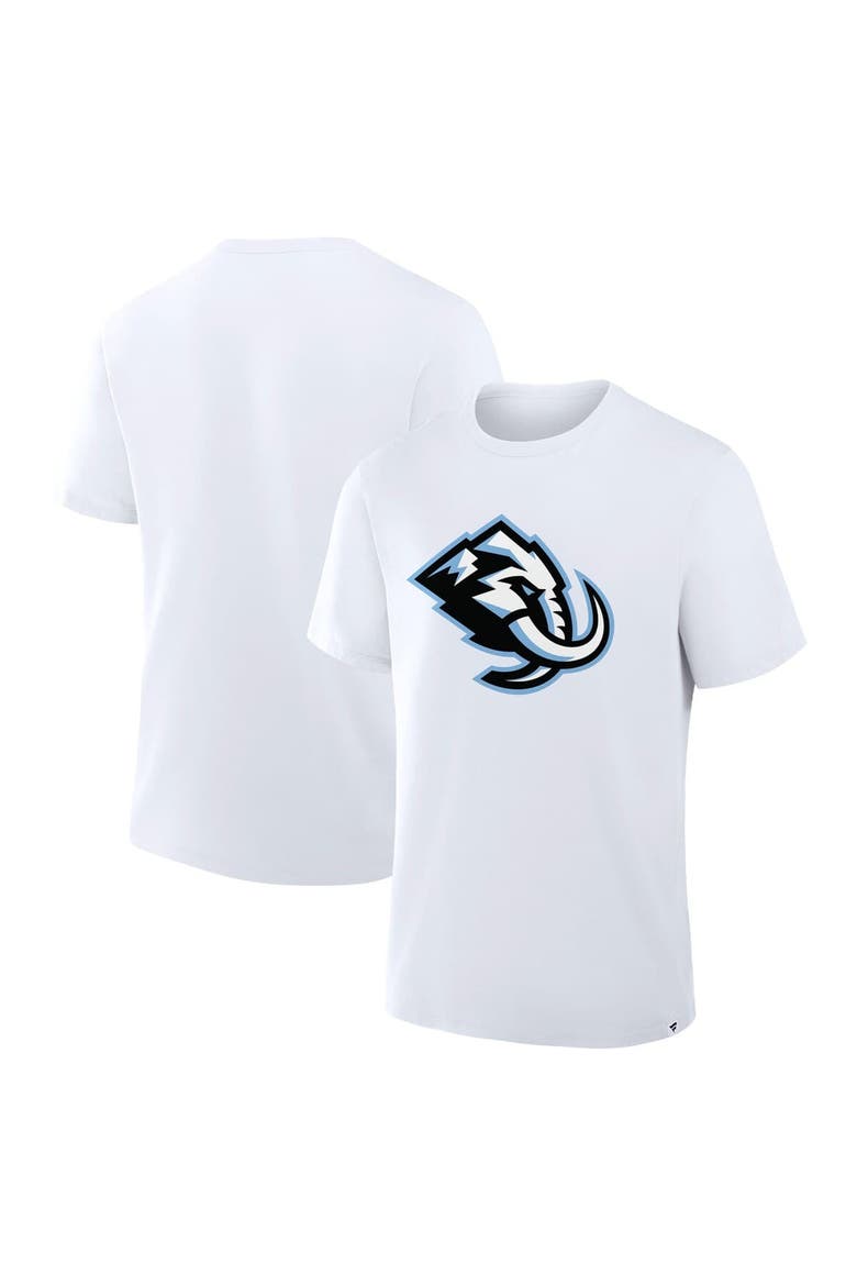 Men's Fanatics  White Utah Mammoth Primary Logo Legacy T-Shirt, Main, color, White