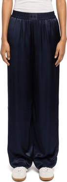 Zadig & Voltaire Pin Satin Wide Leg Pants