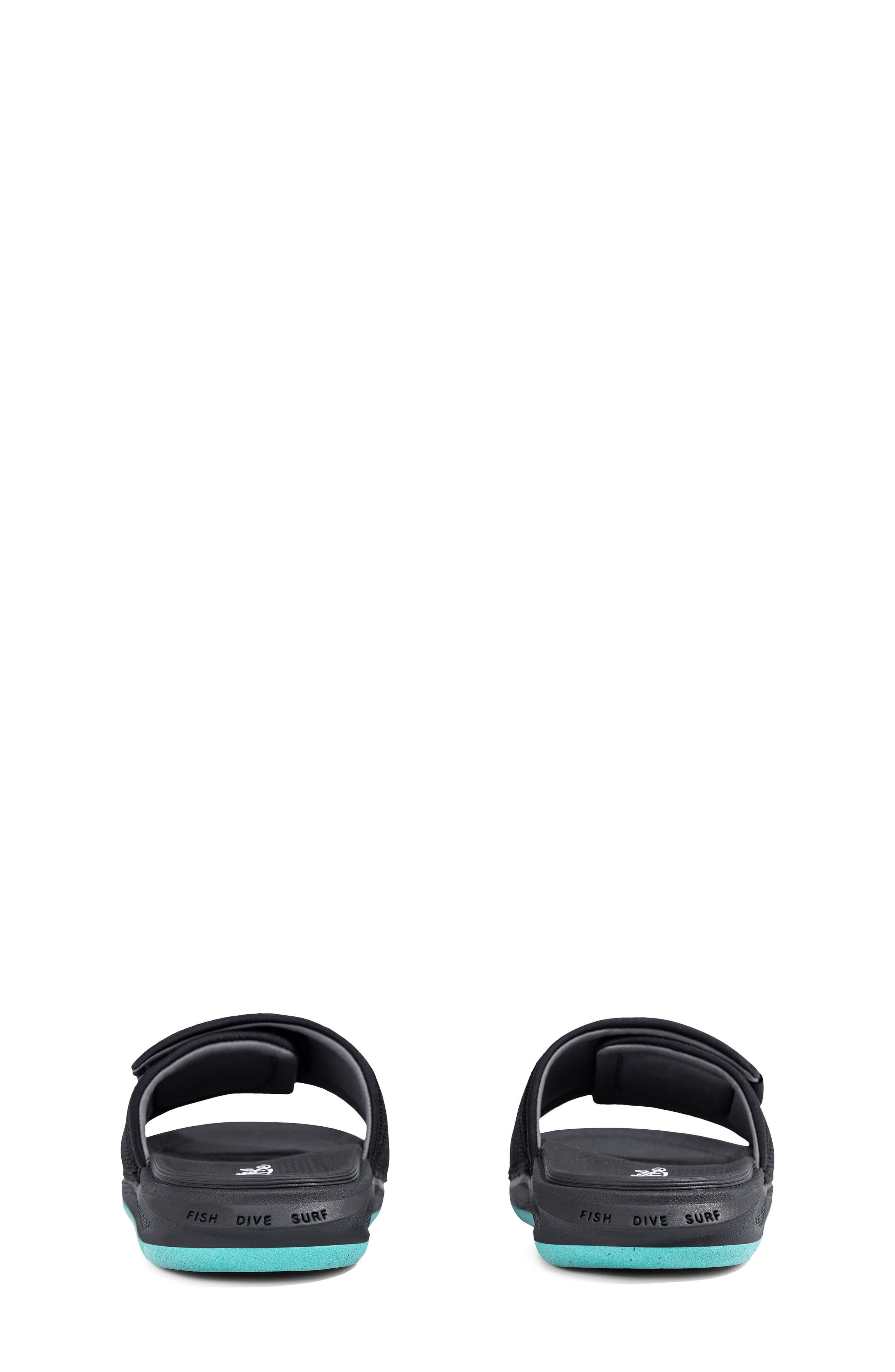 Salt Life Kids' The Breakwater Sandal, Alternate, color, Black/Teal
