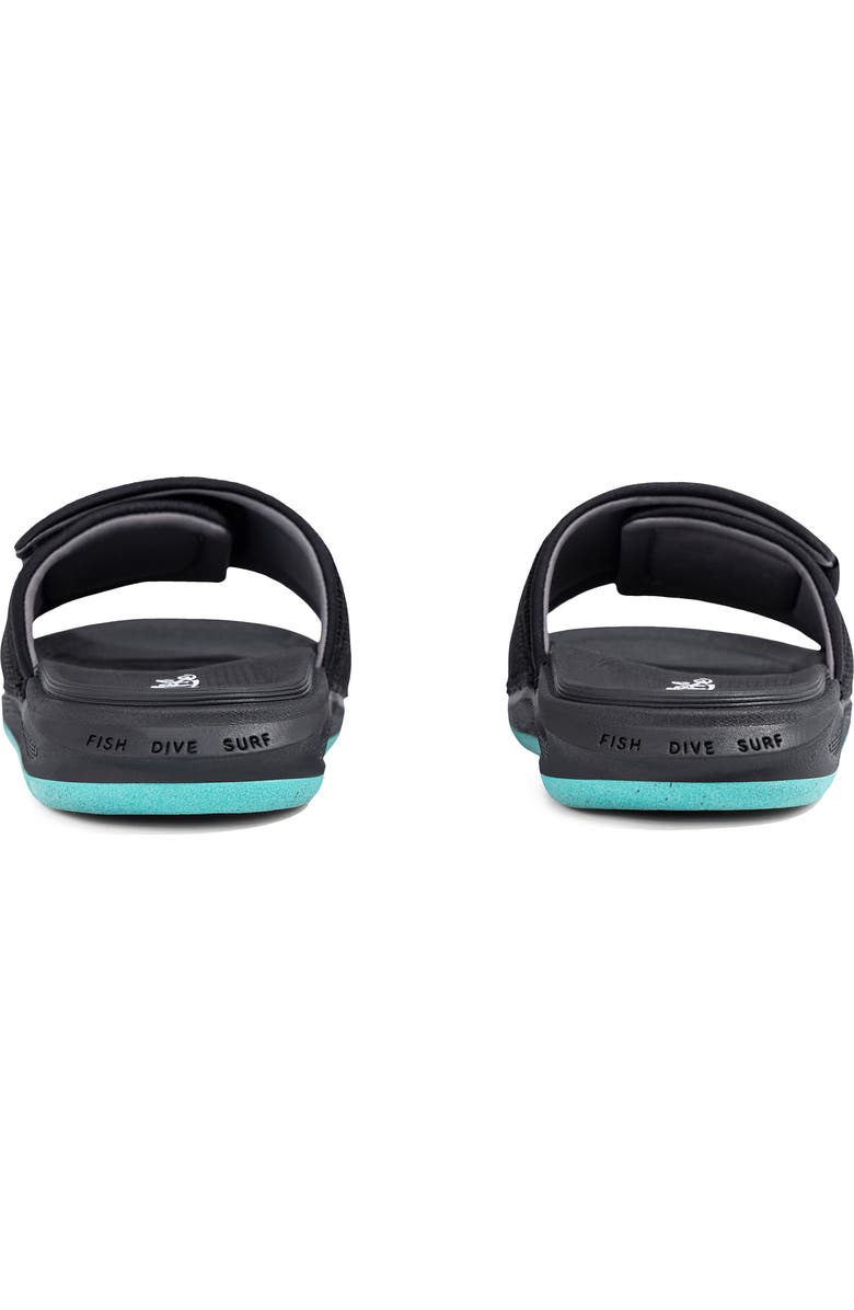 Salt Life Kids' The Breakwater Sandal, Alternate, color, Black/Teal