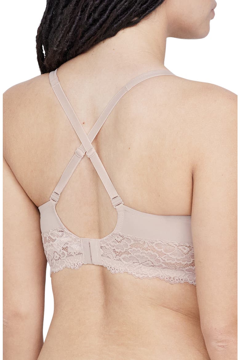 Goddess Underwire Convertible Bra, Alternate, color, CASHMERE