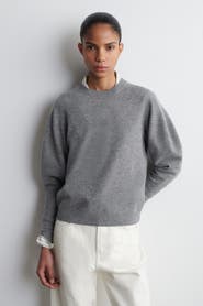 COS Balloon-sleeve Merino Wool Jumper