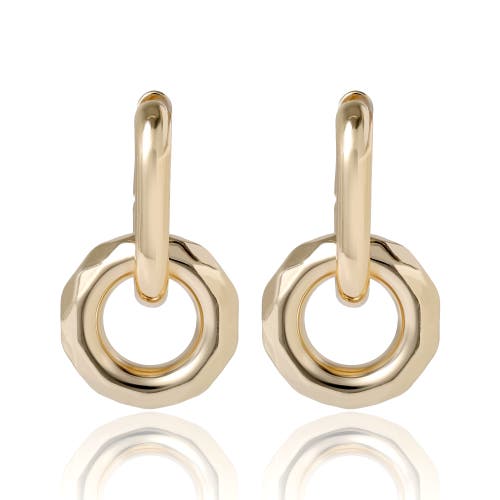 Bcbg Gold Link Drop Earrings In Gold