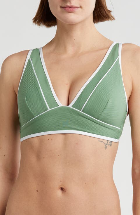 Elite Paneled Longline Bikini Top
