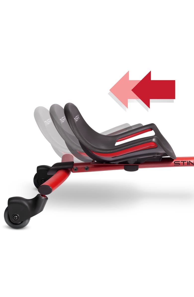 Radio Flyer Stingray Pro, Alternate, color, Red And Black