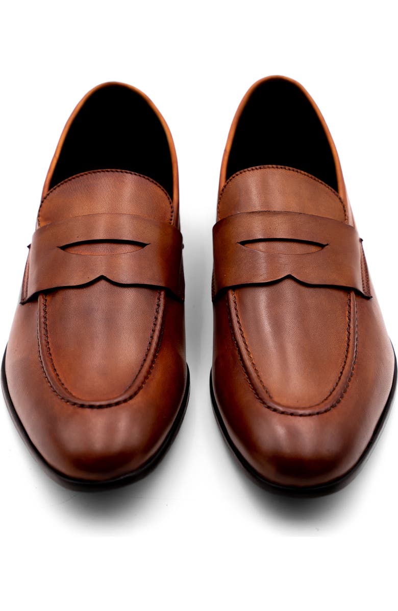 G Brown Cannon Loafer, Alternate, color, Tan Leather