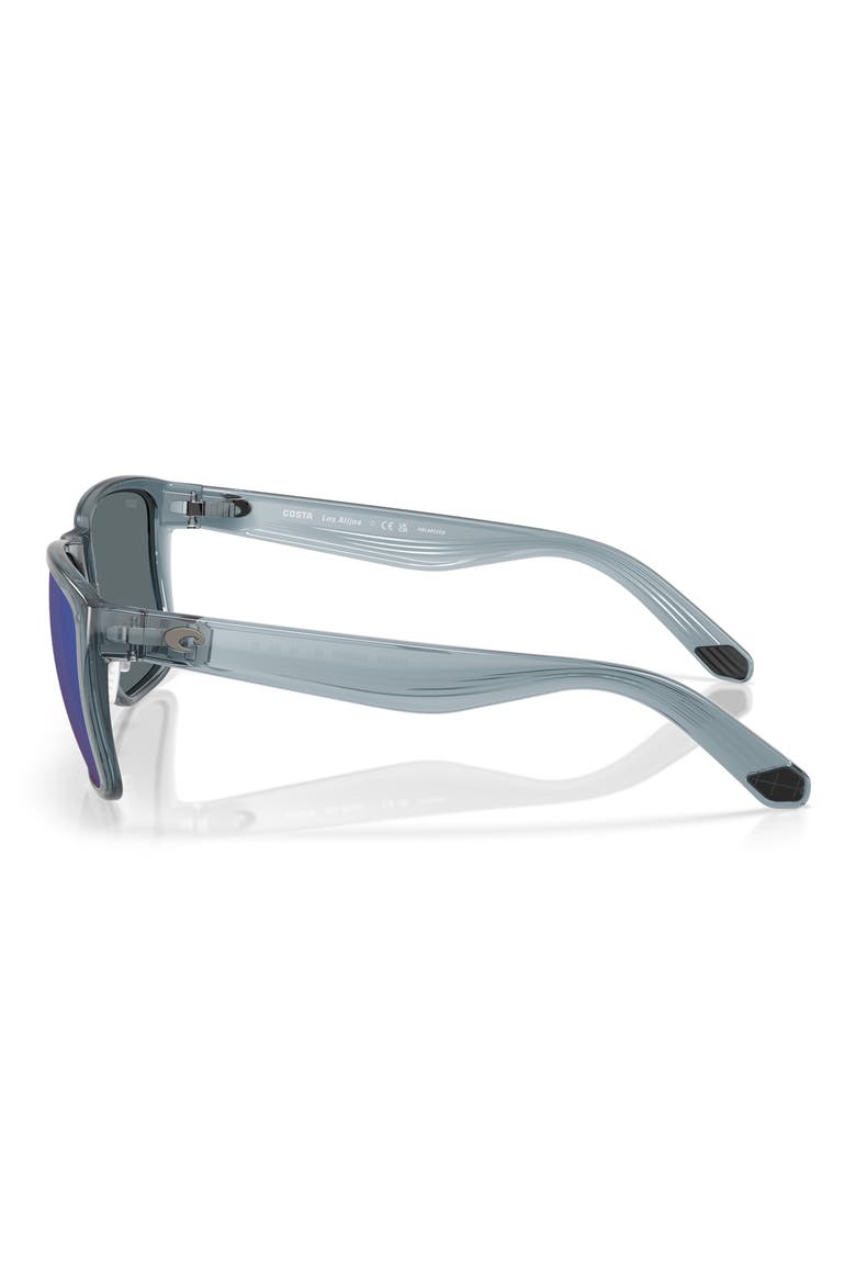 Los Alijos 59mm Sunglasses, Alternate, color, TRANSLUCENT BLUE / BLUE 580P