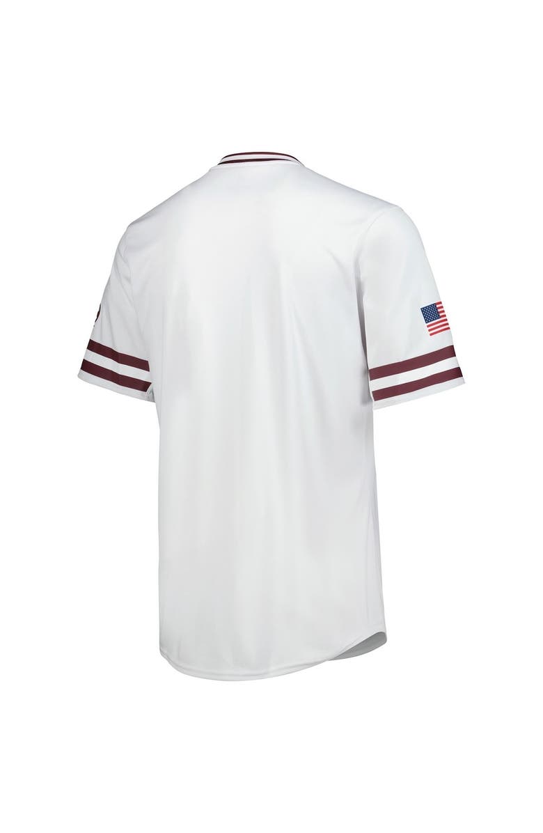 adidas Men's adidas White Texas A&M Aggies Replica Baseball Jersey, Alternate, color,