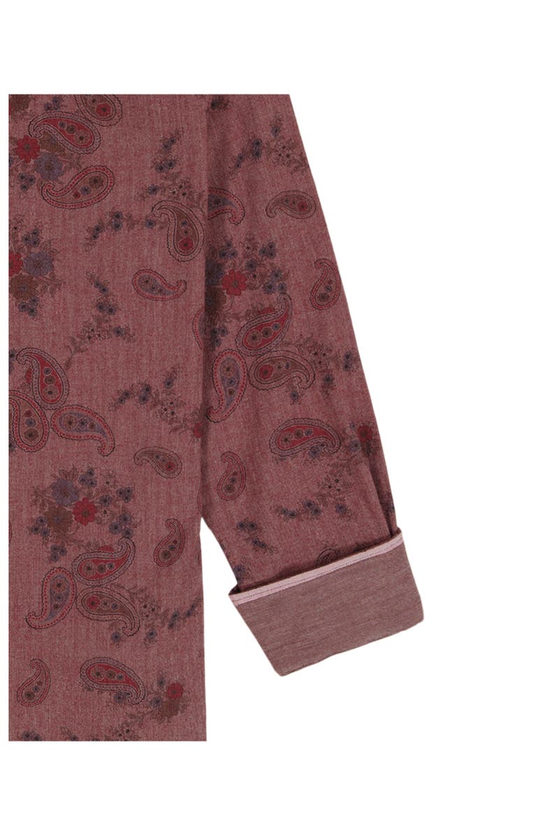 Robert Graham Minetta Paisley Button-Up Shirt, Alternate, color, Red