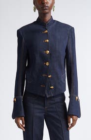 Zimmermann Rebellion Denim Pirate Jacket