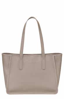 Longchamp Le Foulonné Leather Shoulder Tote